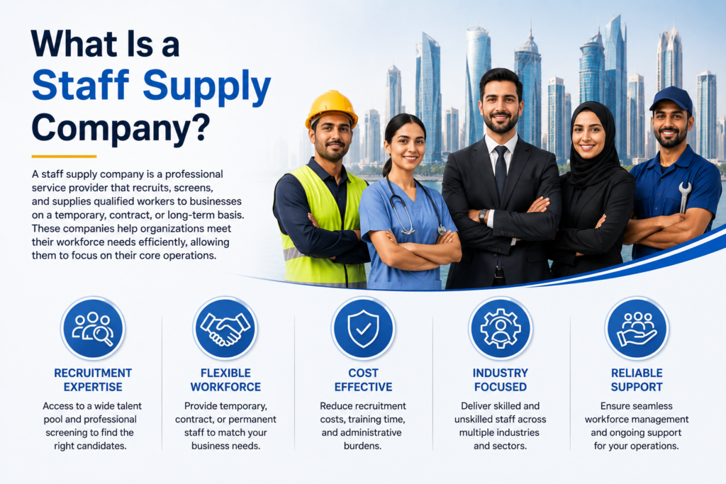 What Is a Staff Supply Company? Discover the blog by Najco Qatar
